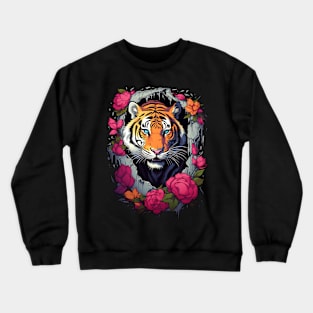 Tiger Head 2 Crewneck Sweatshirt